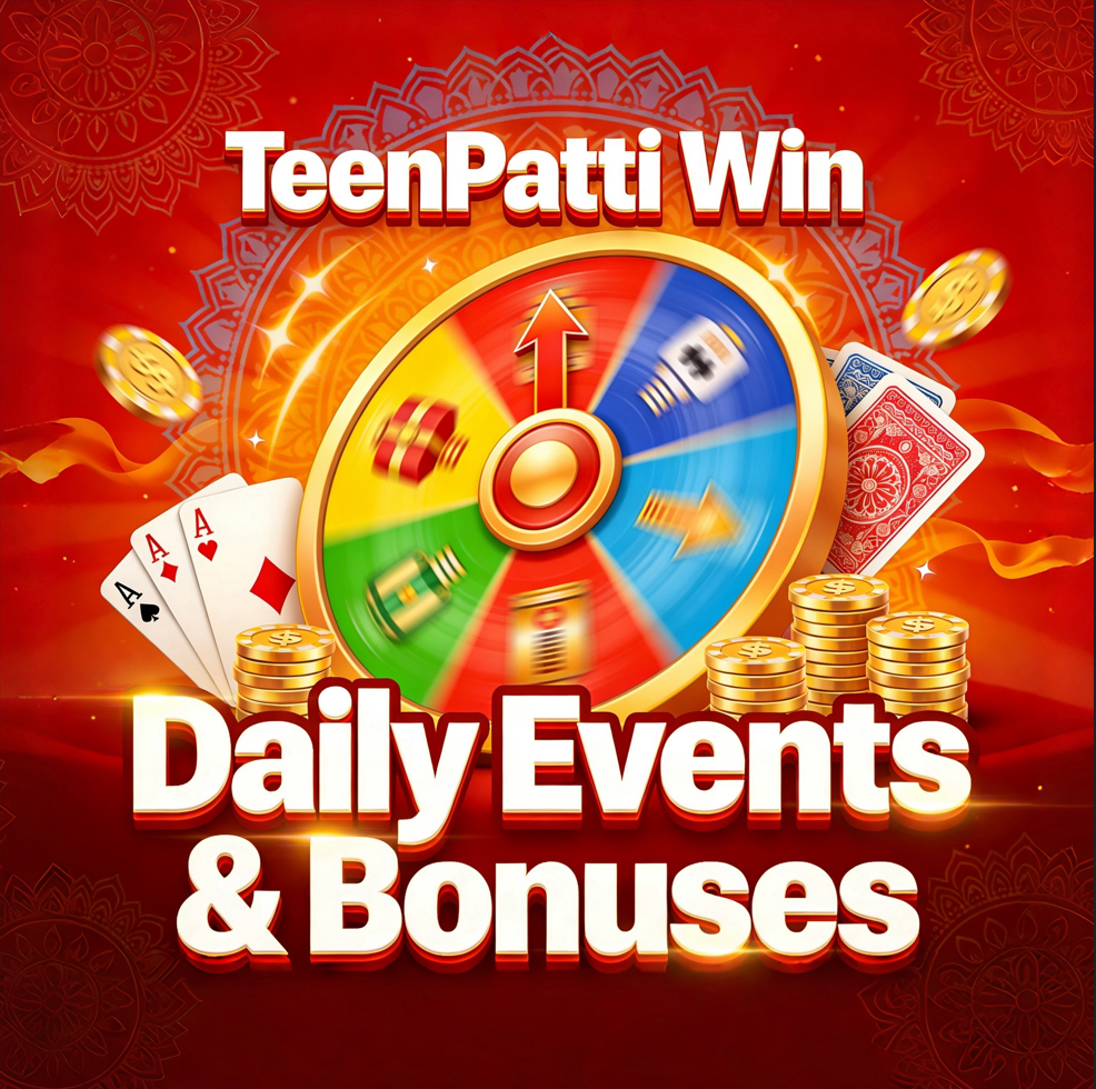 Teen Patti Win โ Daily Bonus & Free Spins India
