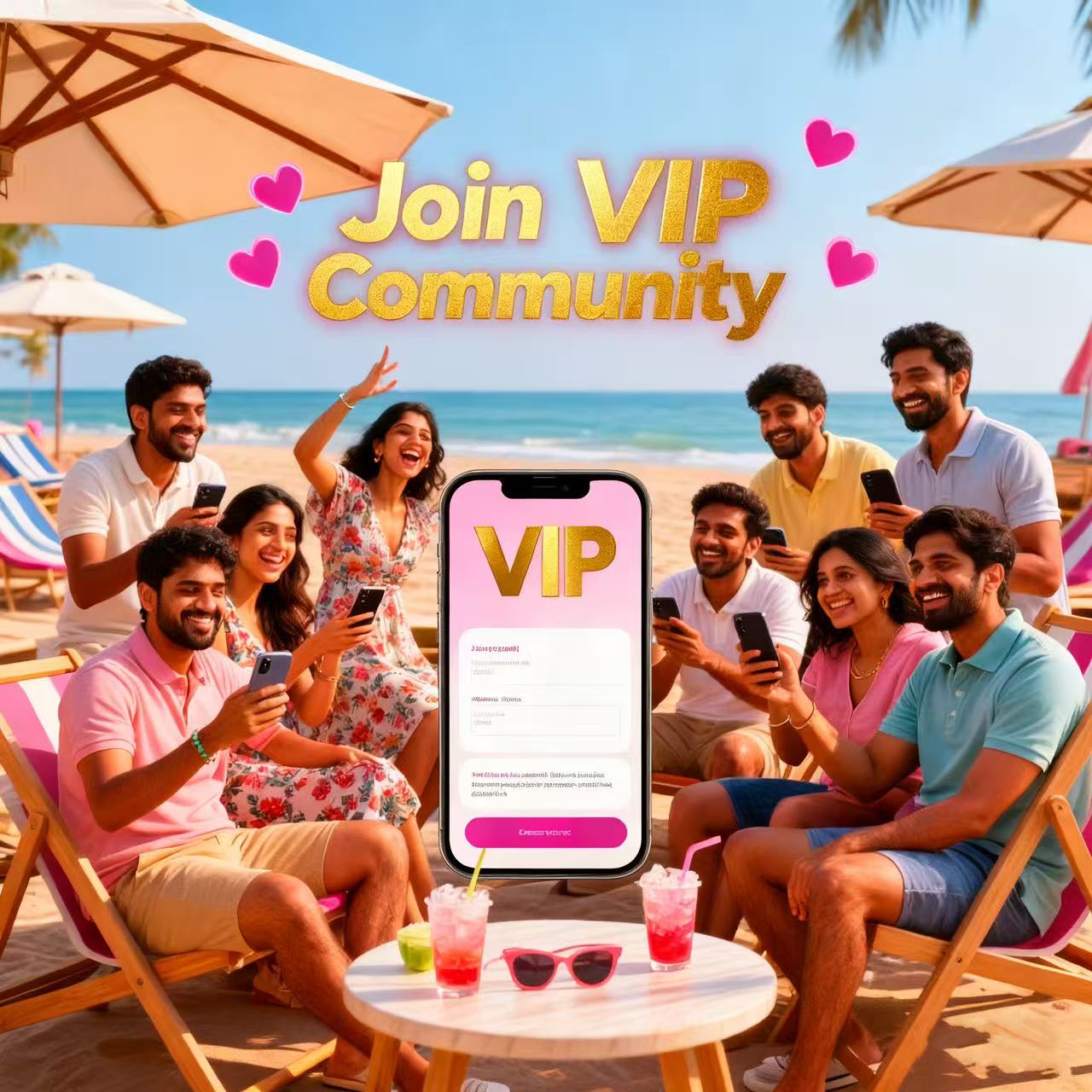 Join VIP Community for Daily Rewards